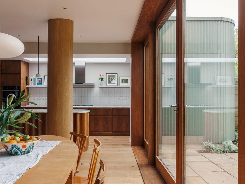 فضای داخلی خانه تاشو توسط Westerdahl