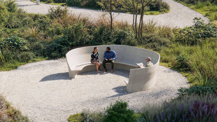 Gather outdoor seating by Foster + Partners for Escofet