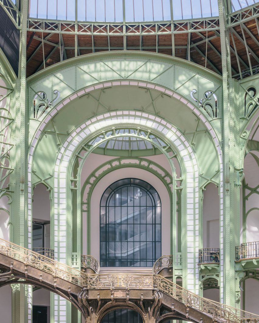 Interior of Grand Palais overhauled by Chatillon Architectes