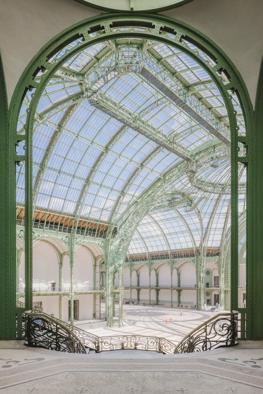 Interior of the Grand Palais renovation by Chatillon Architectes