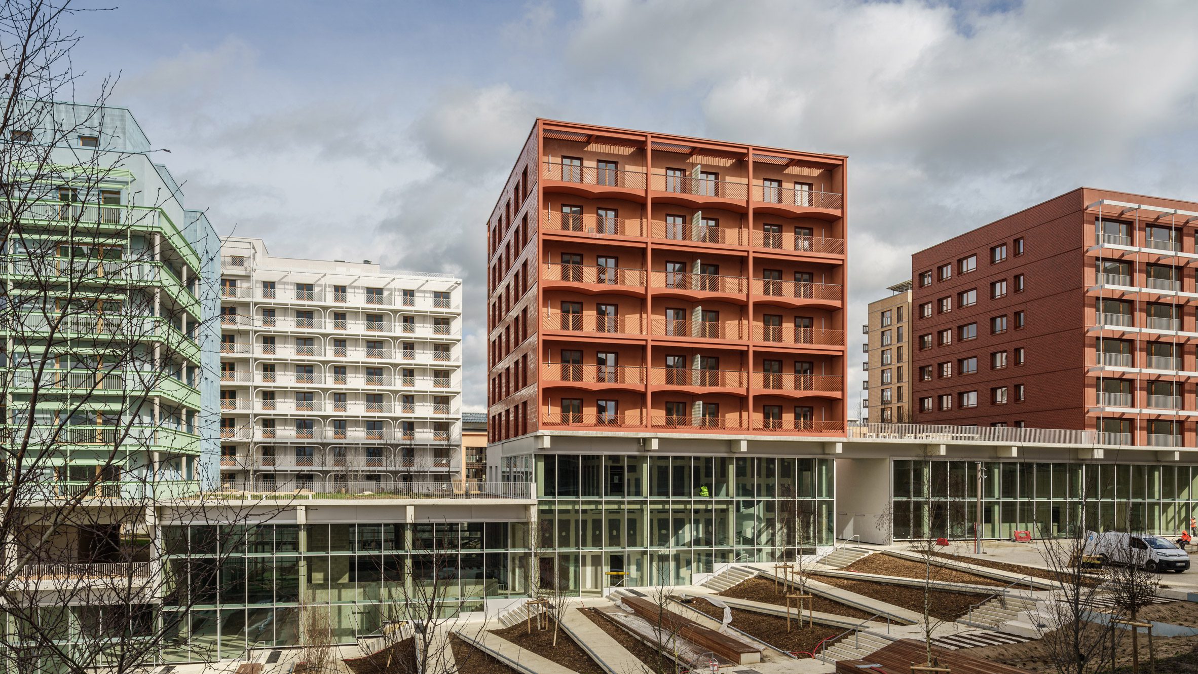 Brenac & Gonzalez & Associés completes trio of apartment blocks for Athletes' Village in Paris-0