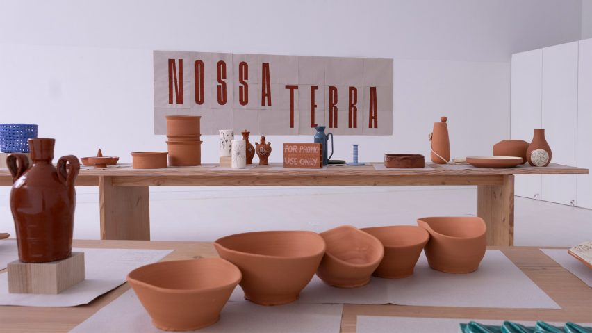 Nossa Terra exhibition at Lisbon Design Week