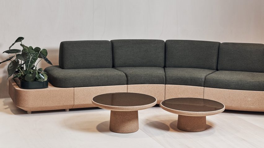 Tejo sofa and tables by Paul Crofts for Isomi