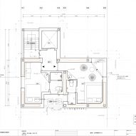 Plan for Hotel Rakuragu by Kooo Architects