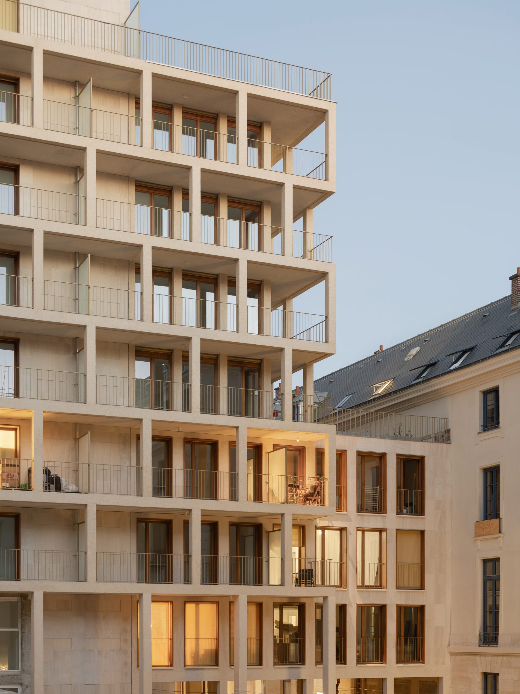 Îlot Saint-Germain by Francois Brugel Architectes Associes, h2o Architectes, and Antoine Regnault Architecture