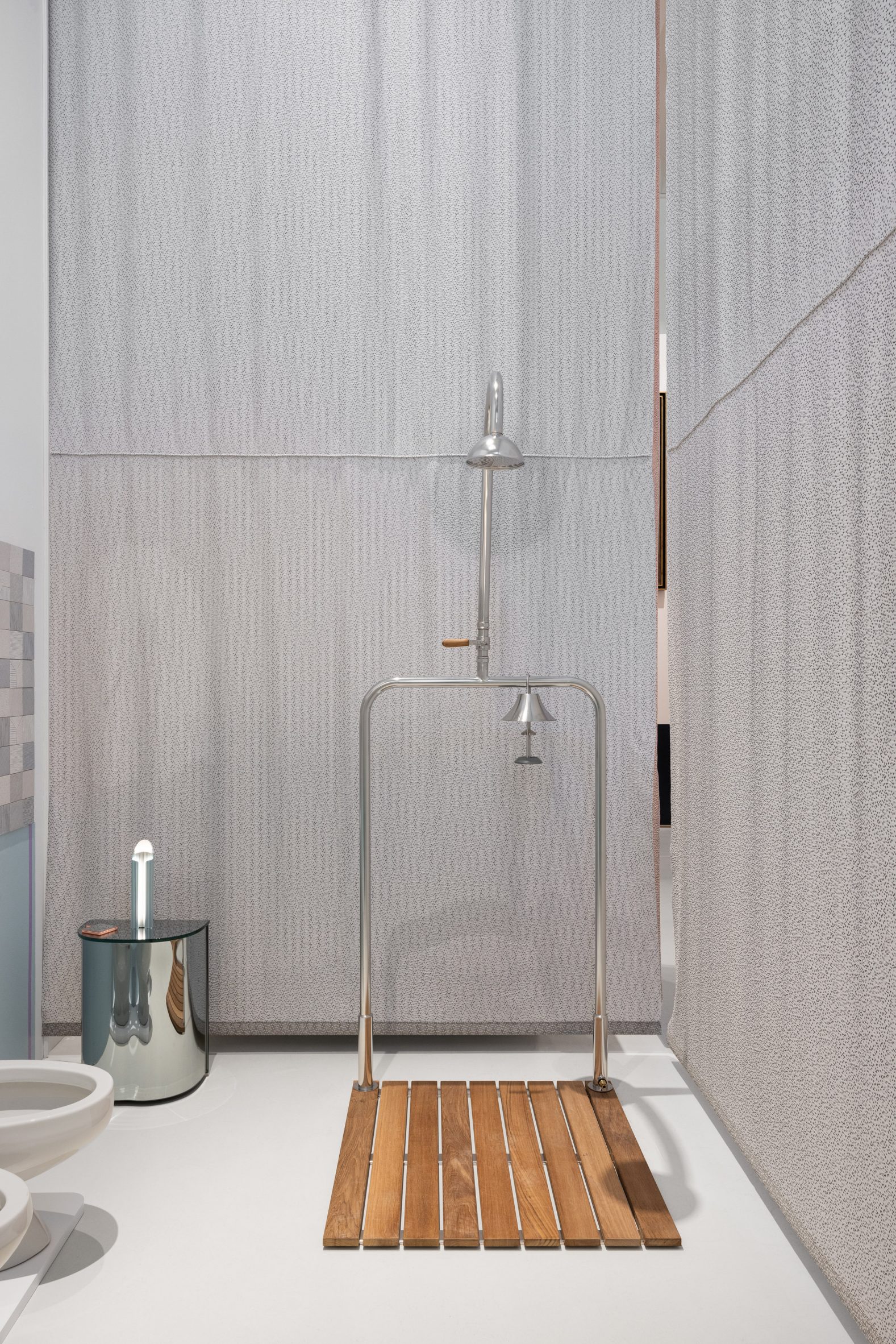 Bathroom by Inga Sempé at Triennale Milano