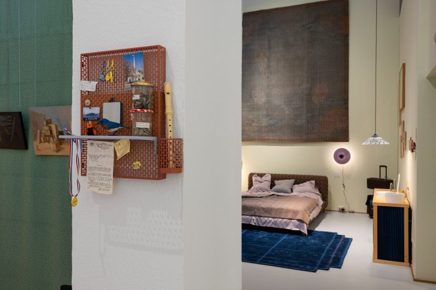Bedroom by Inga Sempé at Triennale Milano