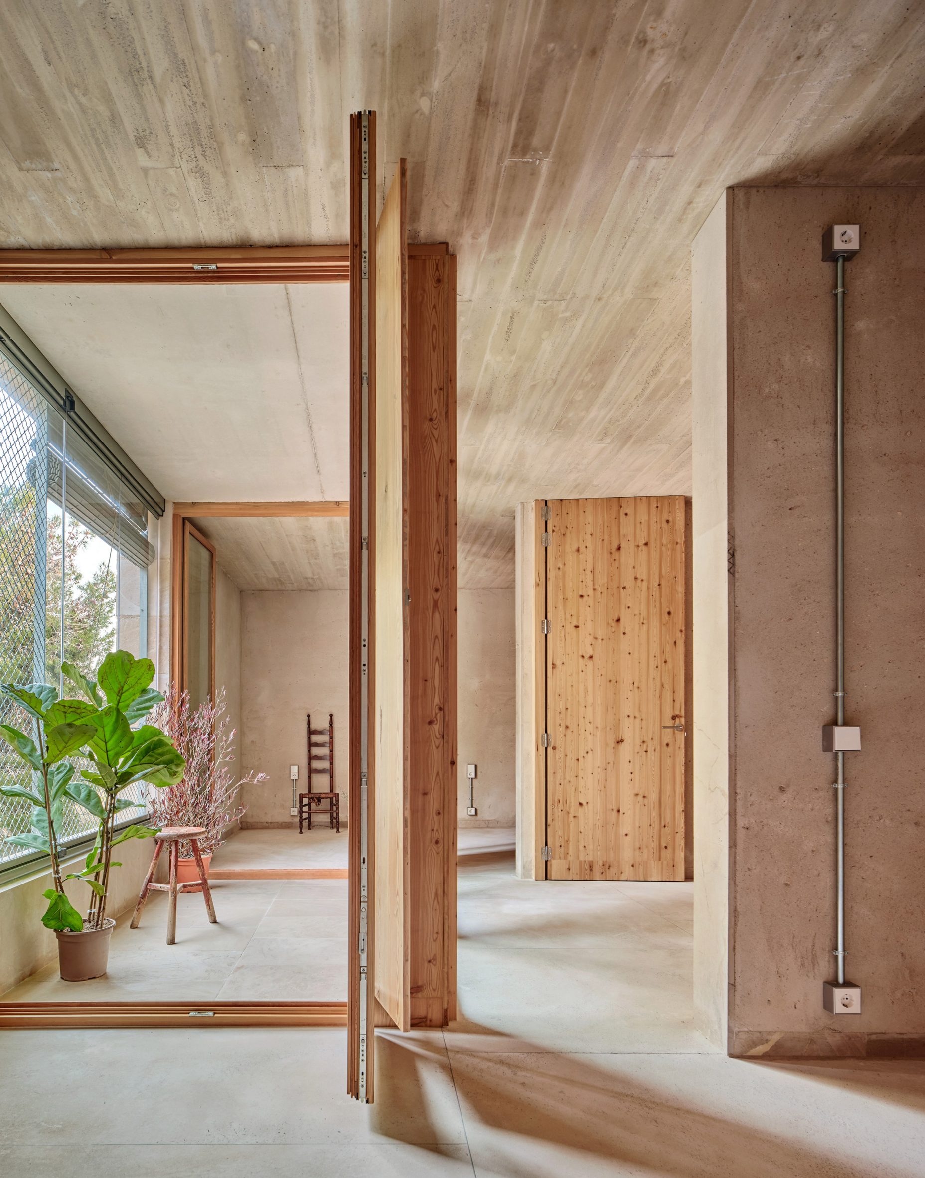 Interior of Living in Lime by Peris+Toral Arquitectes