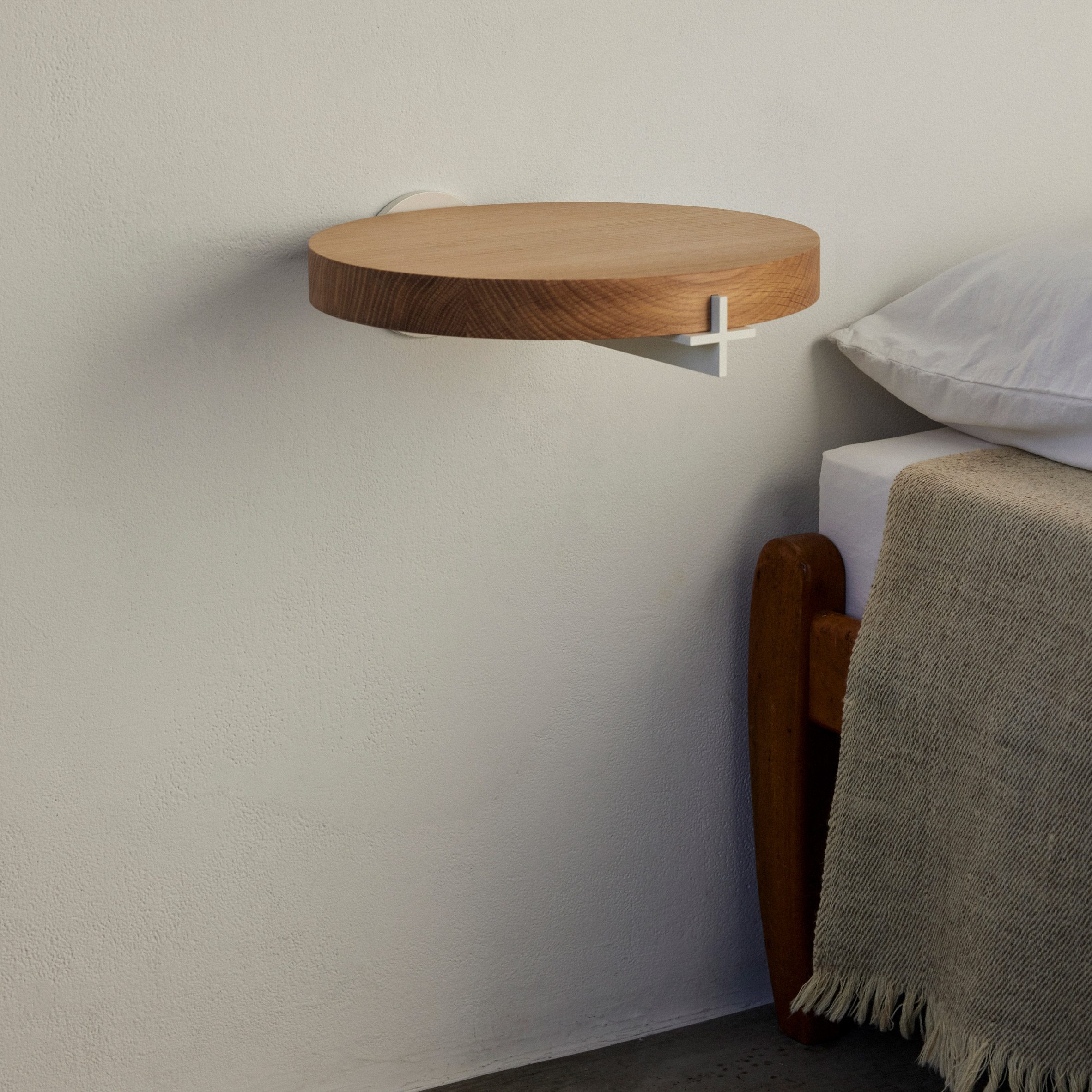 Bedside shelf by Goux Studio