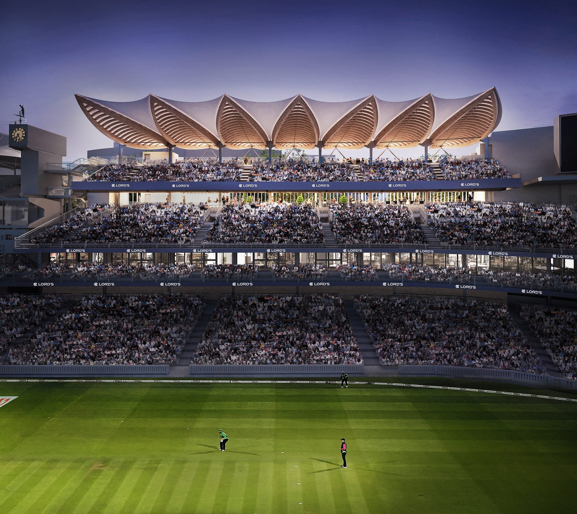 Render of Tavern stand at Lord's Cricket Ground