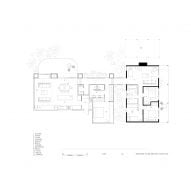 Floor plan of Marianne House by Victoria Merrett Architecture