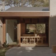 Victoria Merrett Architecture adds brick and timber extension to Marianne House