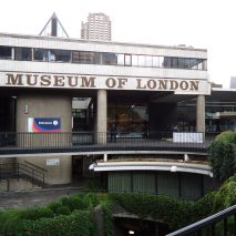 Museum of London on the Barbican estate