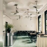 Tutto Bene balances steel and mirrors with wood and leather in Nightingale restaurant