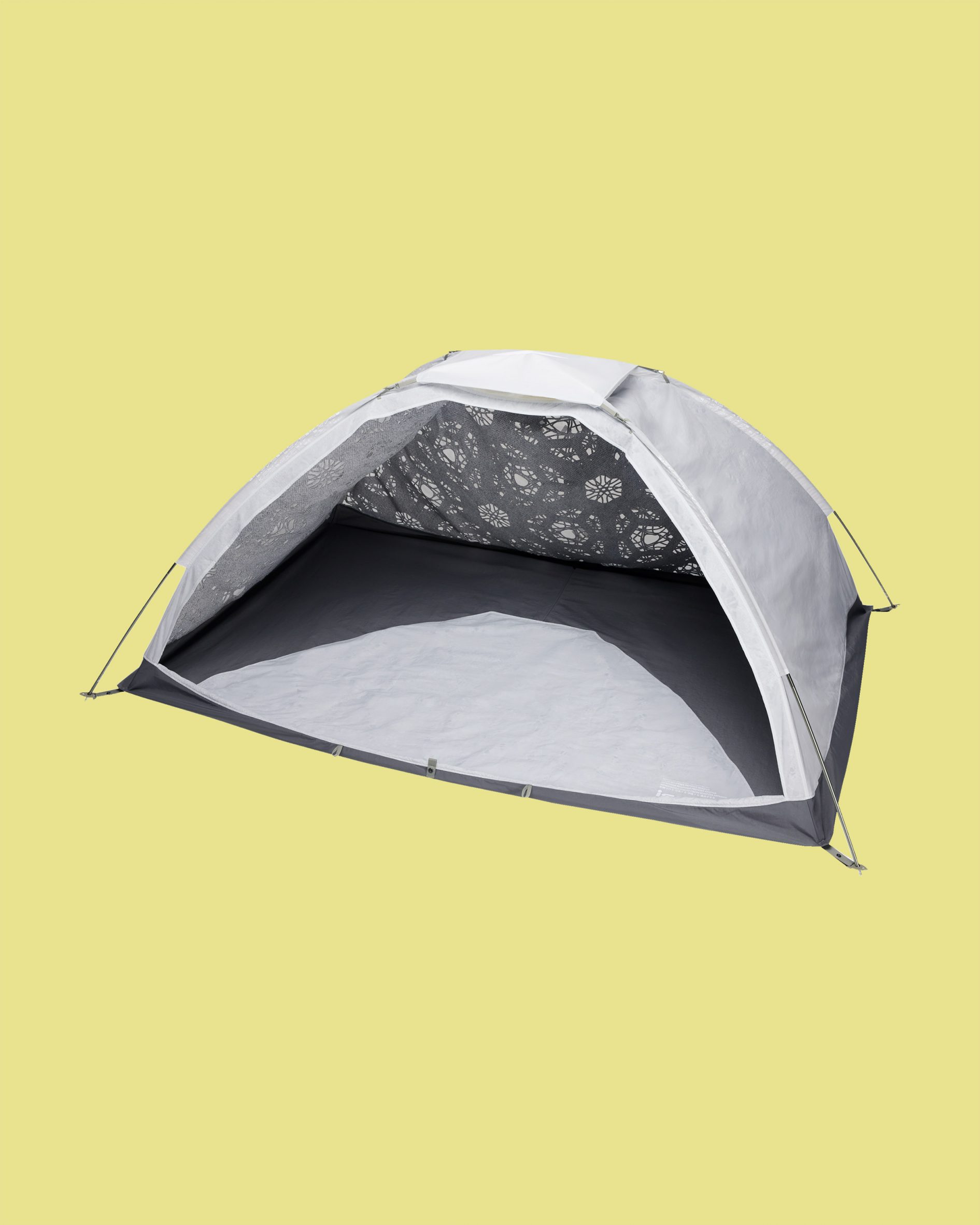 Nike's Metamorph Poncho as a tent