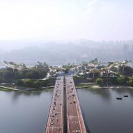 Heatherwick Studio reveals plans for island park with "floating islets" in Seoul