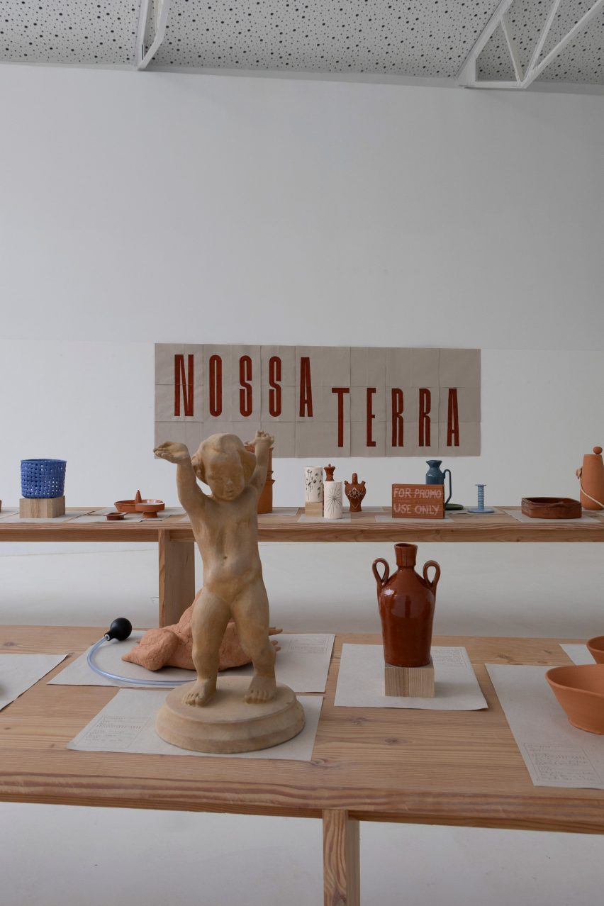 Terracotta exhibition at Lisbon Design Week
