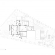 First floor plan of Bundle House by Nomo Studio