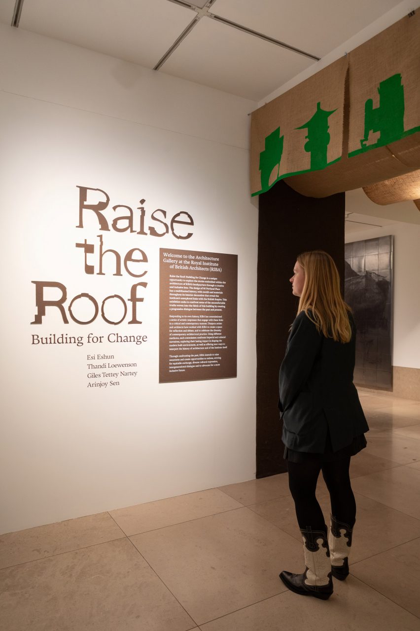 Raise the Roof exhibition at RIBA in London