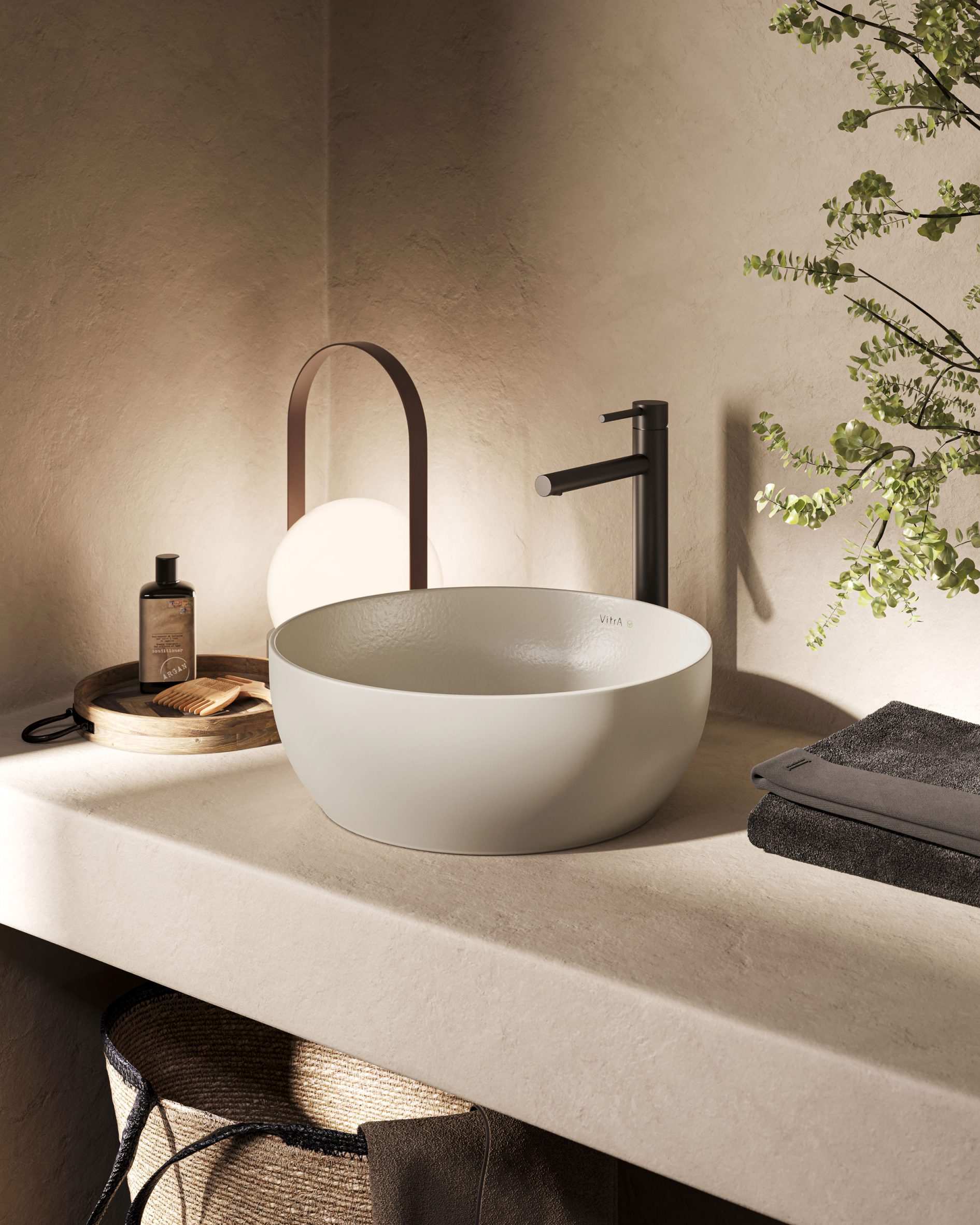 Recycled Ceramic Washbasin by VitrA