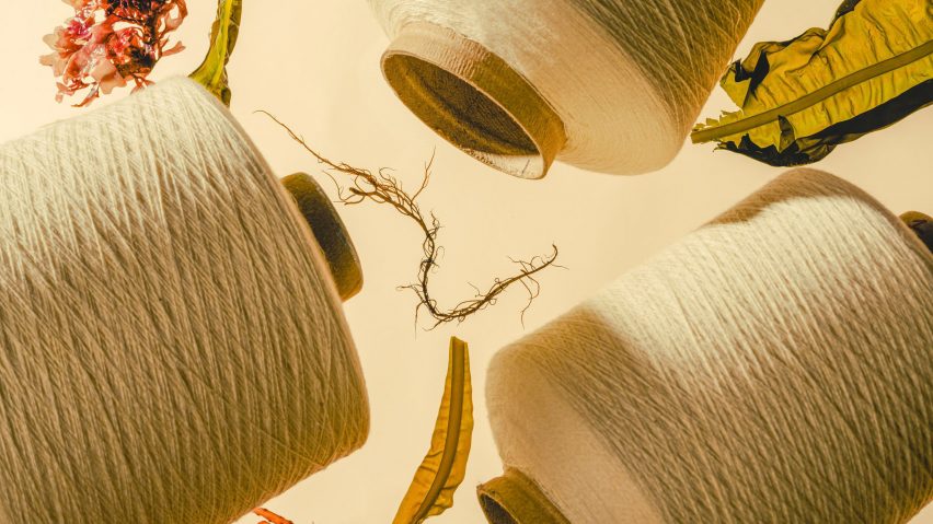 Kelsun, a seaweed-based yarn produced by Keel Labs
