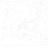 Site plan of Ring House by OFIS Arhitekti