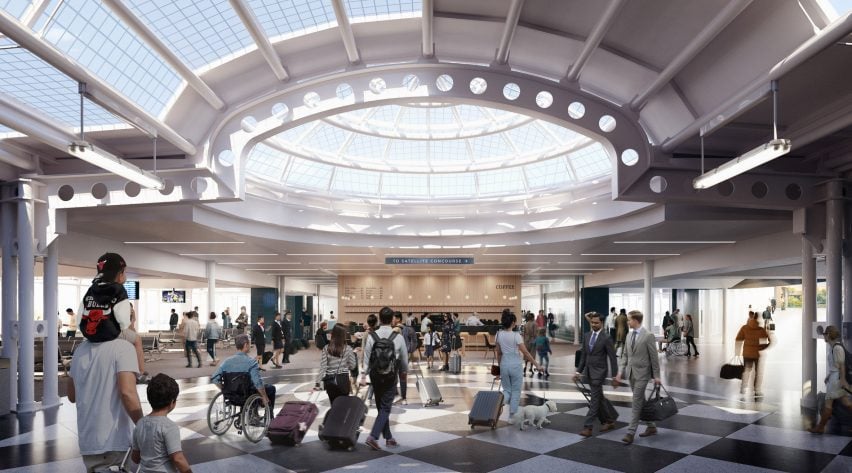 Oculus in SOM-designed O'Hare terminal