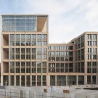 Dream completes mass-timber office building for Olympic Village in Paris