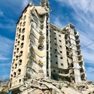 Destroyed housing in Gaza