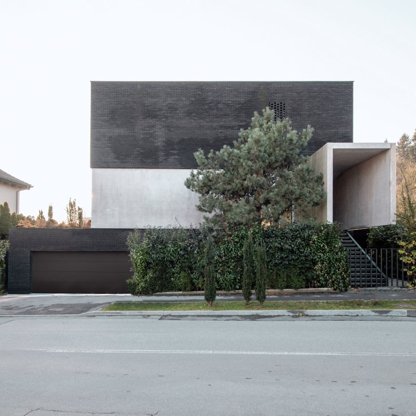Geometric house by OFIS Architekti