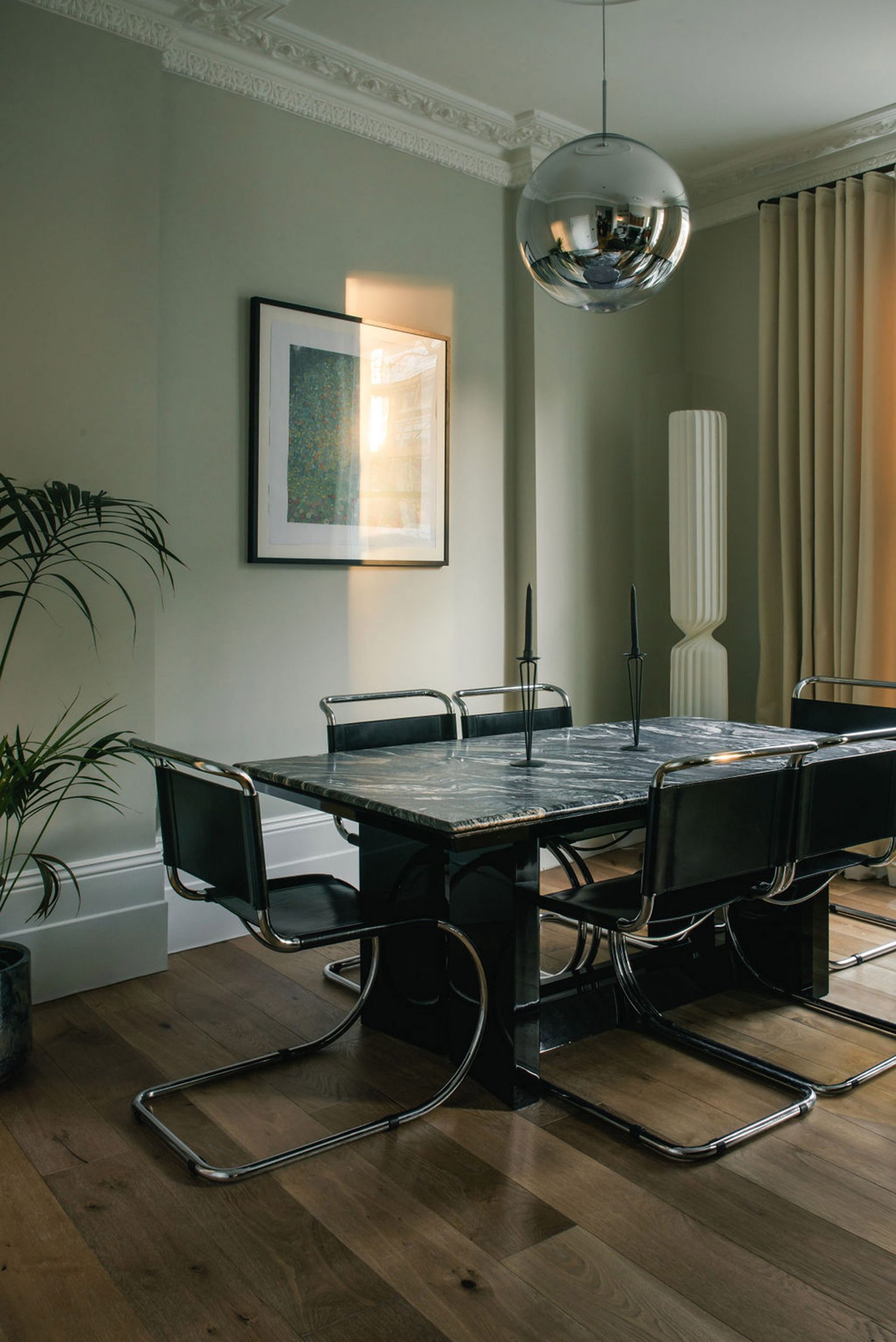 St Pauls Road townhouse dining area interior by Tabitha Isobel