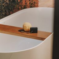 Tura Oval freestanding bath by Roca