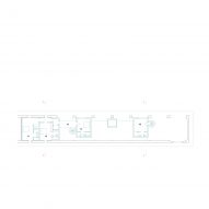 First floor plan of We Rural guesthouse by Archisbang