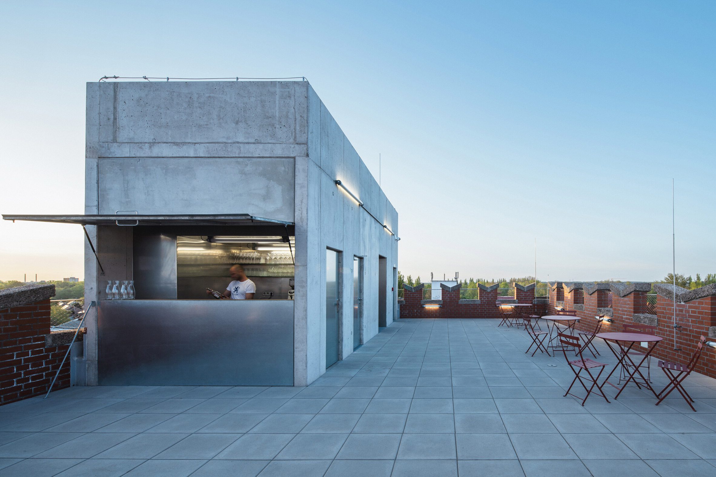 Automatic Mills rooftop by Prokš Přikryl Architekti