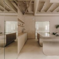 Interior of Blow Models office in Barcelona, designed by Isern Serra