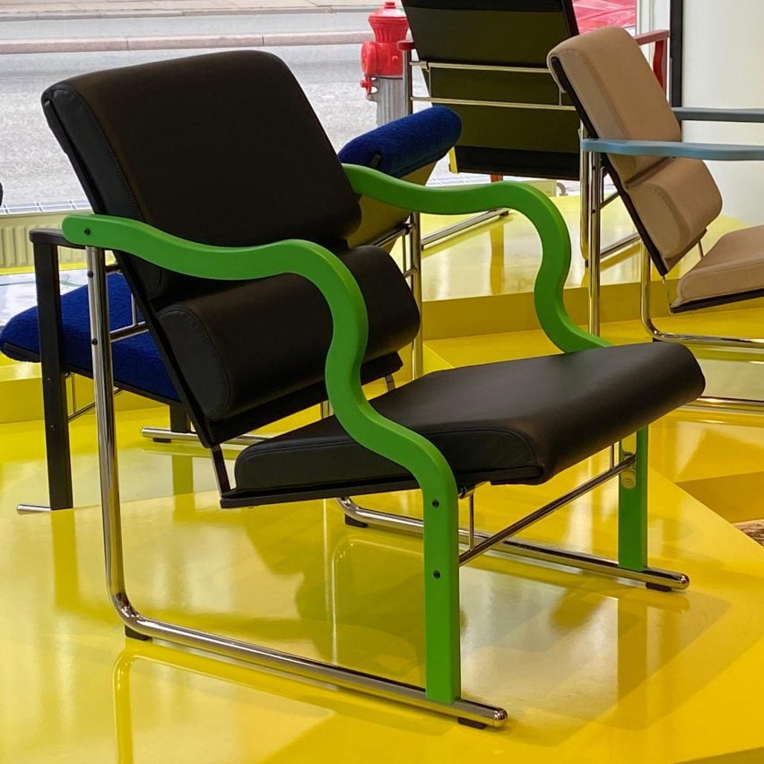 Experiment Chair by Yrjö Kukkapuro via Hem