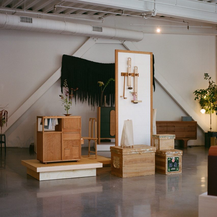 Furniture in gallery