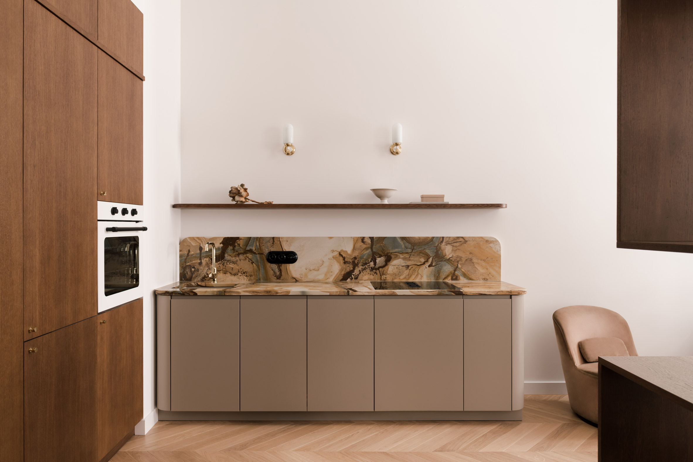 Quartzite kitchen counter