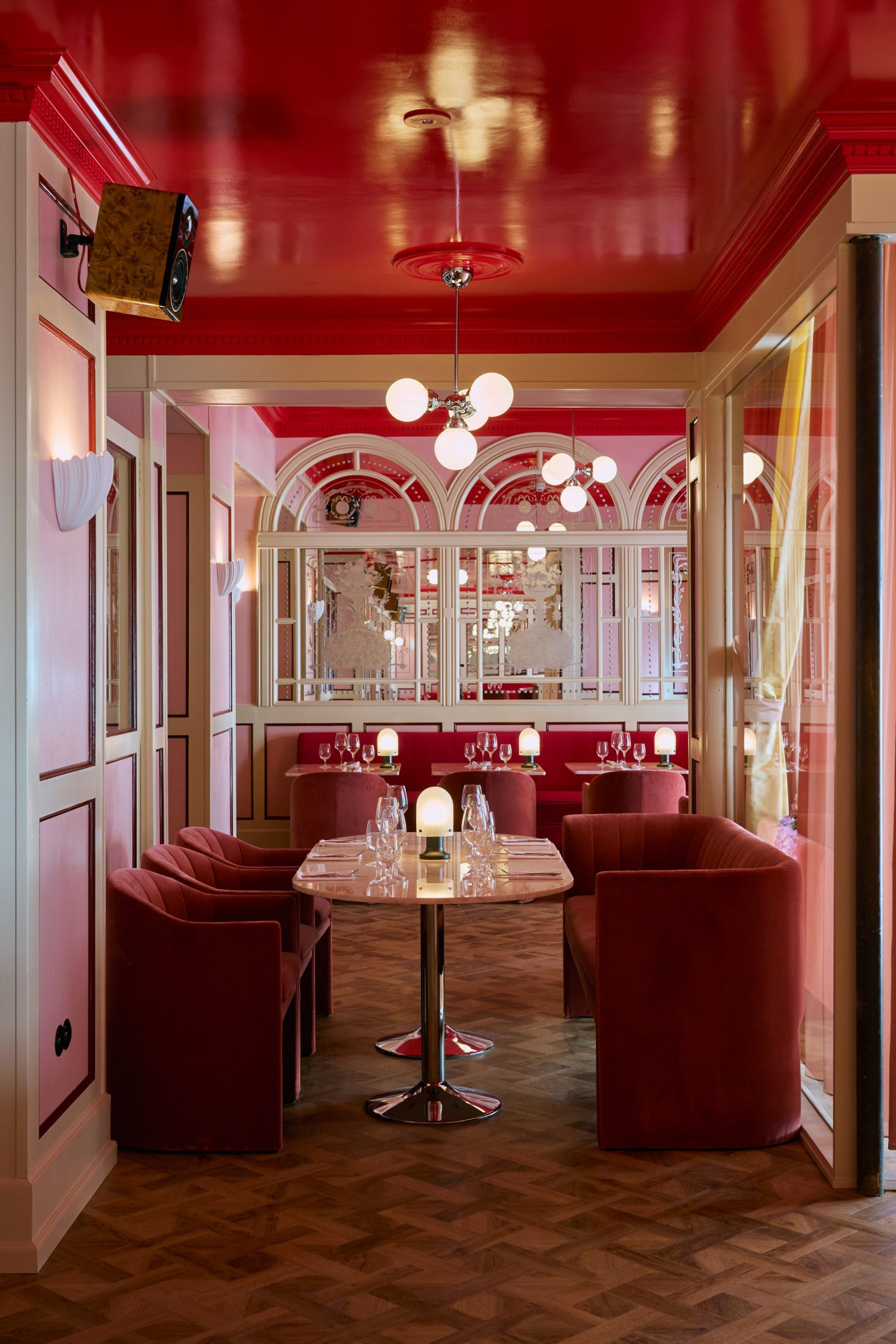 Interior view of Donna restaurant by Tonen