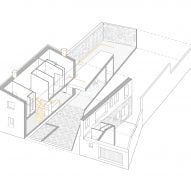 Axonometric of Reminiscent Home by Funcionable