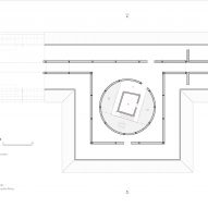 Mezzanine plan of Terra Cotta Workshop by Tropical Space