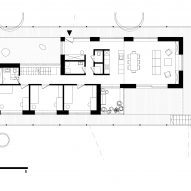 Plan of Frame House by Théque Atelier