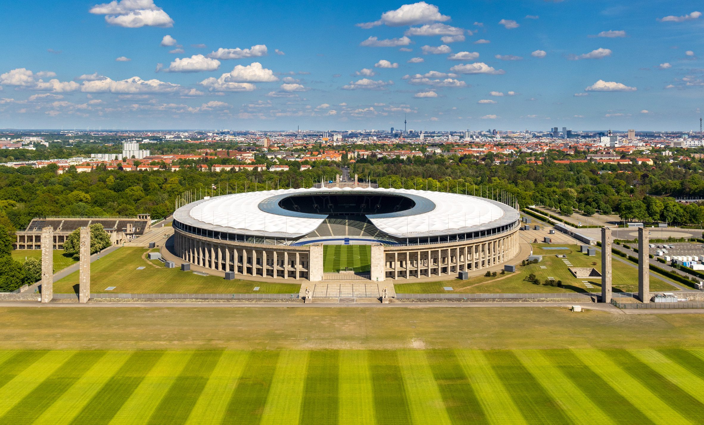 Euro 2024 stadiums. Olympiastadion, Berlin.