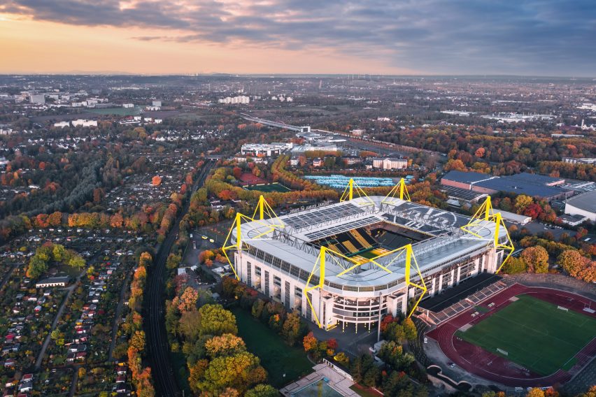 Westfalenstadion / BVB Stadion Dortmund, Dortmund, by Planungsgruppe Drahtler