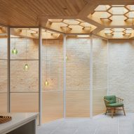SPPARC transforms London townhouse into office with "honeycomb" roof