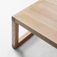 Frame Low coffee table by John Pawson for Nikari