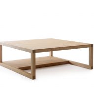 Frame Low coffee table by John Pawson for Nikari