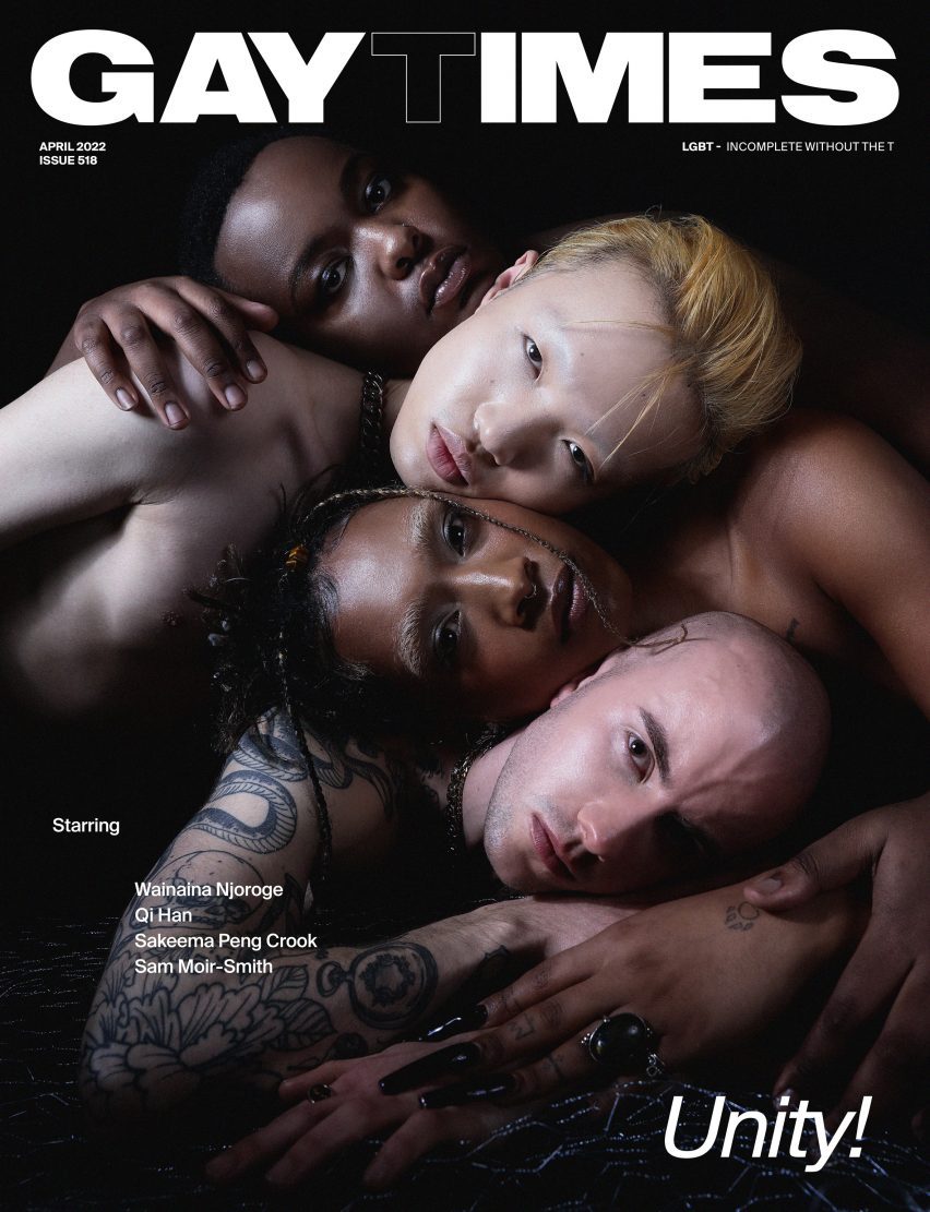 Unity! Issue of GAY TIMES magazine, 2022