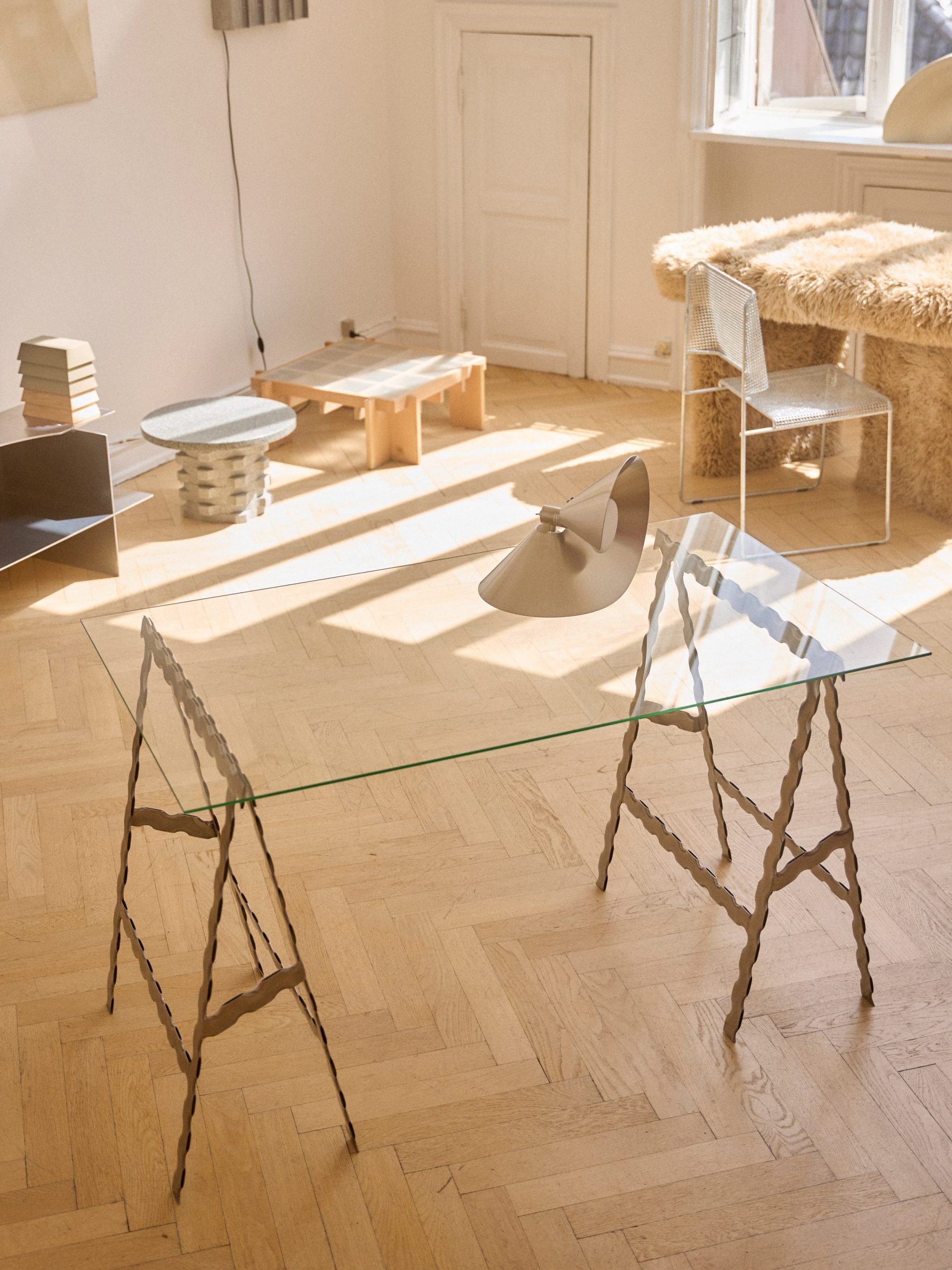 Desk by Anton Mikkonen at NoDe exhibition by House of Nordic Design