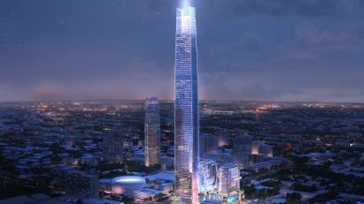 "Unlimited height" approved for Legends Tower